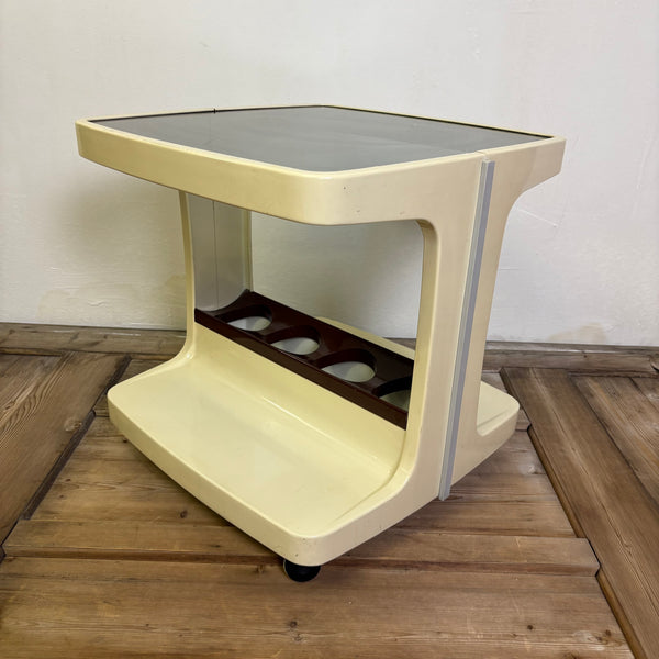 Vintage Space Age Barwagen von Marc Held für Prisunic