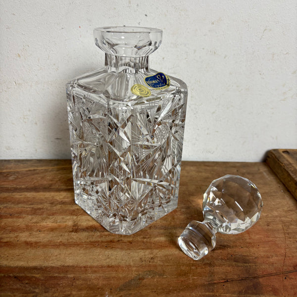 Vintage Bleikristall Karaffe