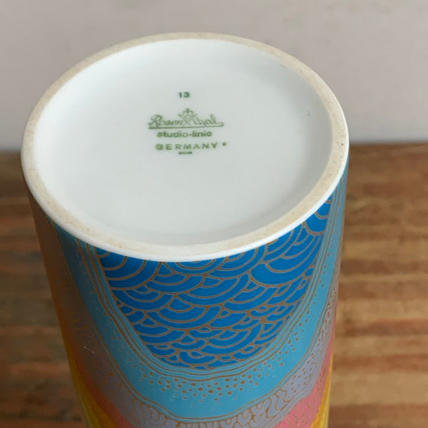 Vintage Porzellanvase von Rosamunde Nairac für Rosenthal