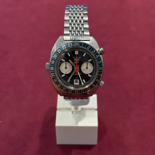 Heuer Autavia Ref. 1163 GMT Pepsi Vintage