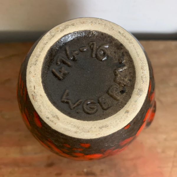 Vintage Keramik Vase von Scheurich 414-16