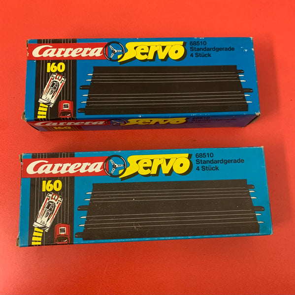 Carrera Servo 160 Standardgerade 4 Stück 68510