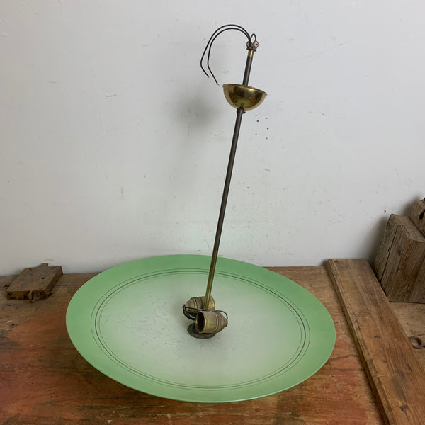 Vintage Tellerlampe