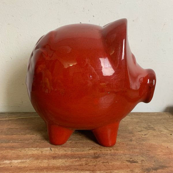 Vintage Keramik Sparschwein von Scheurich 792