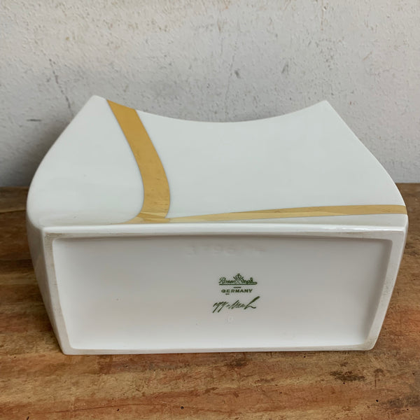 Vintage Porzellan Vase von Jan van der Vaart für Rosenthal