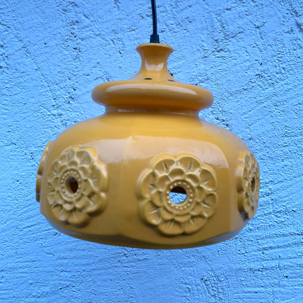 Vintage Keramik Deckenlampe