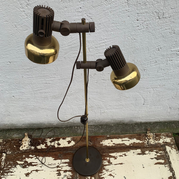 Vintage Stehlampe 2 Spot von Hustadt Leuchten