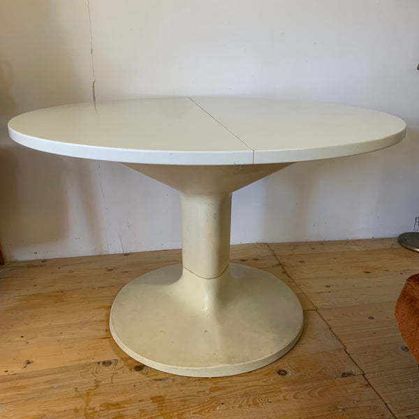 Vintage Space Age ausziehbarer Ess Tisch von Yrjö Kukkapuro für Haimi Finland