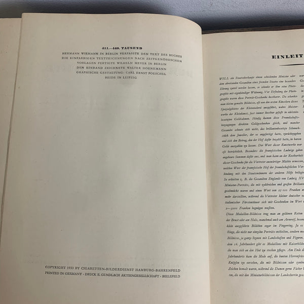Sammelbilder Album Gestalten der Weltgeschichte Zigaretten Sammelalbum