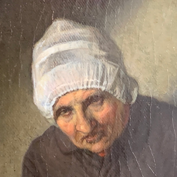 Ölgemälde Moederzorg von Hendrik Albert van Trigt