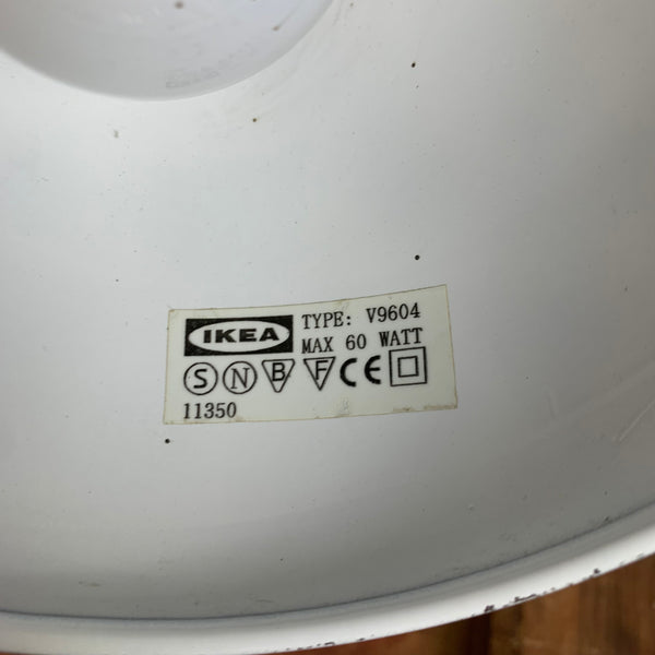 Vintage Akkordeon Scherenlampe von Ikea