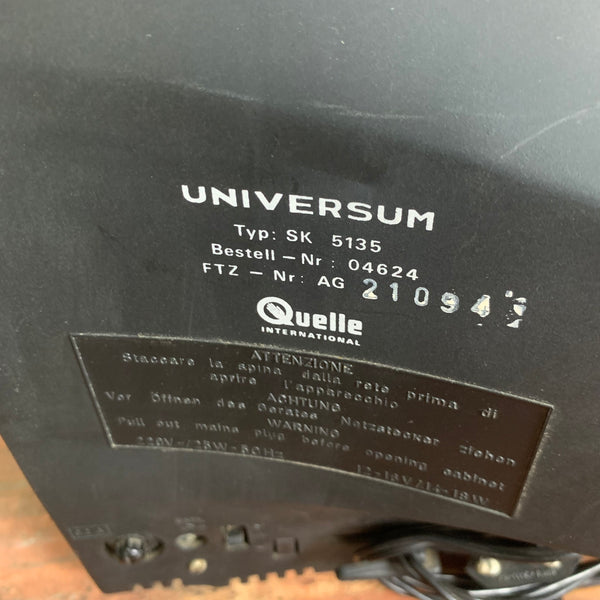 Vintage Fernseher Universum von Quelle