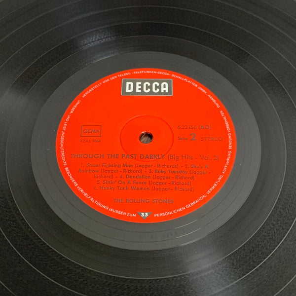 LP Rolling Stones Through the Past Darkly - Big Hits Vol. 2