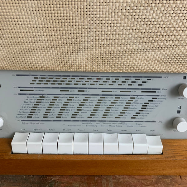 Vintage Radio Rundfunkempfänger TS 31 von Herbert Hirche für Braun