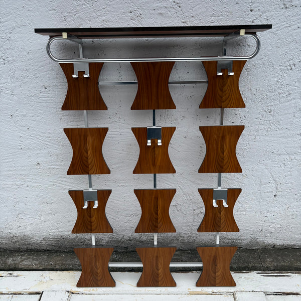Mid Century Teakholz Garderobe