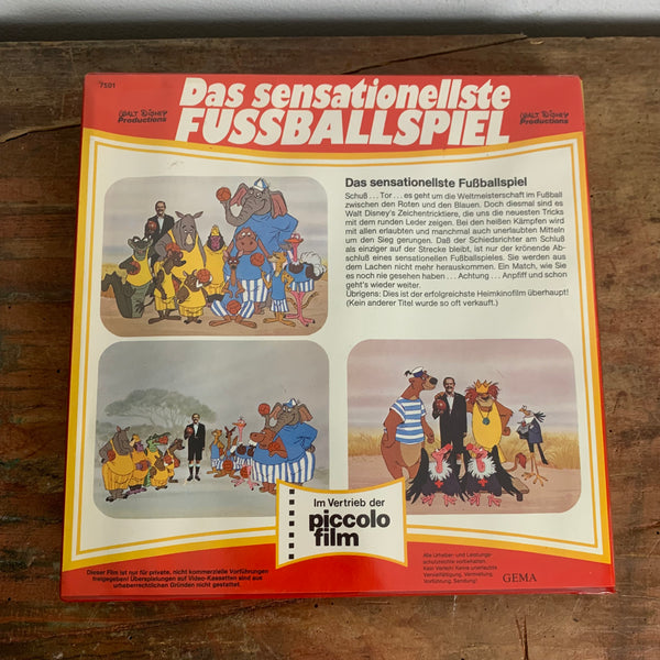 Das sensationellste Fußballspiel von Disney Super 8 Film