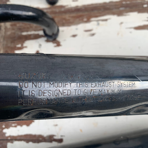 Auspuffanlage für Katana Suzuki GS650G