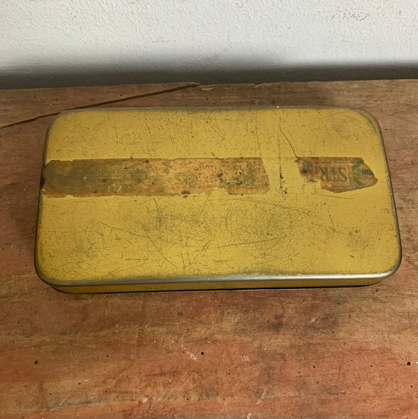 Vintage Blechdose Tabak Virginia Mixture von Hempelmann