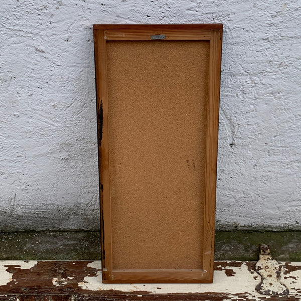Vintage Mid Century Spiegel Teakholz