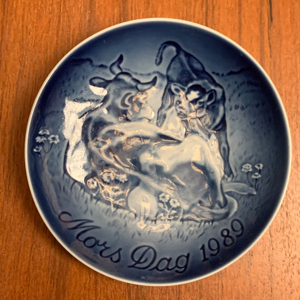 Muttertagsteller 1989 von Bing und Gröndahl