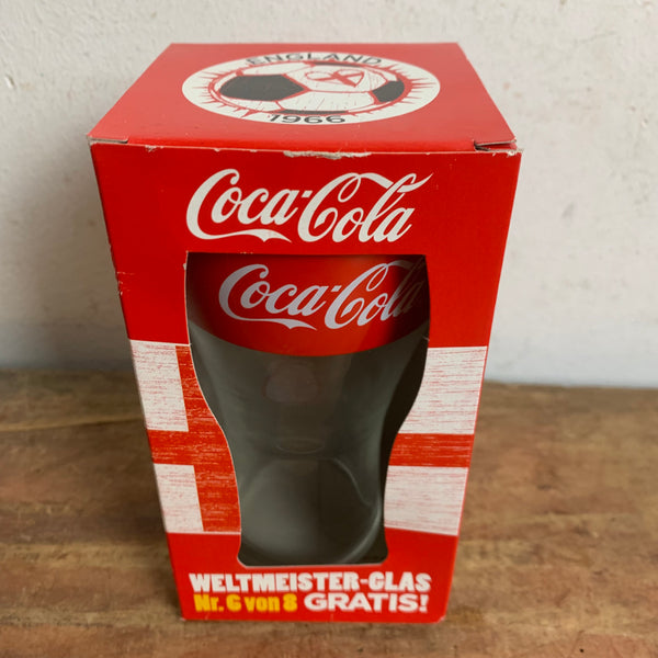Coca-Cola Weltmeister Glas Nr. 6 England