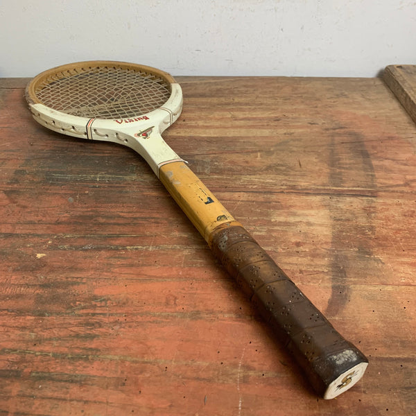Vintage Holz Tennisschläger Viking