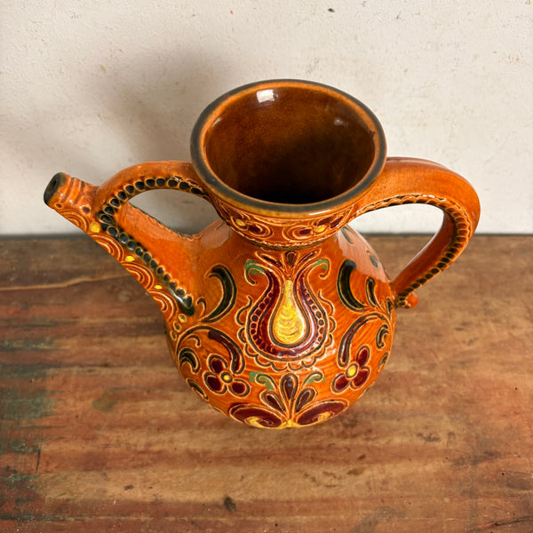 Vintage Gmundner Keramik Vase Krug 3081/2