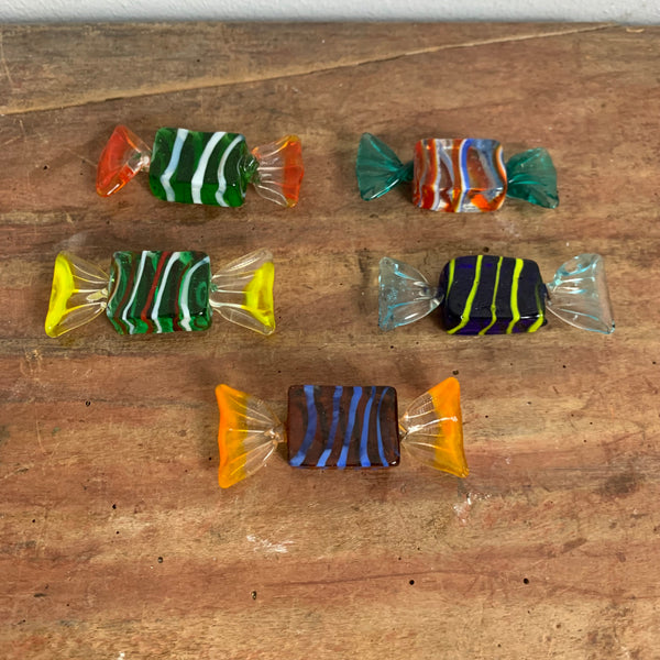 5 vintage Murano Glas Bonbon