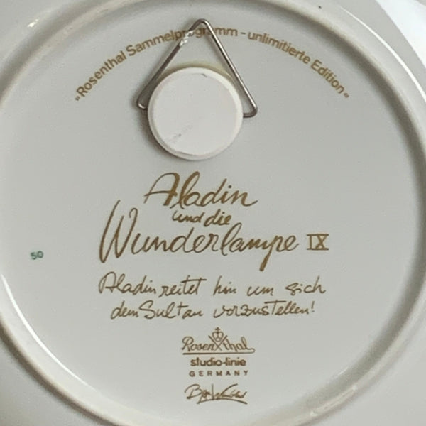 Sammelteller Aladin IX von Björn Wiinblad für Rosenthal