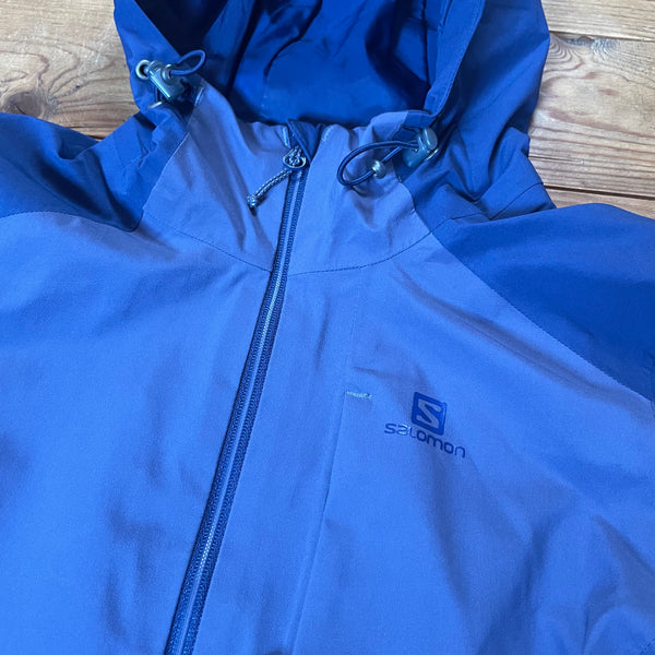 Salomon AdvanceSkin Dry Regenjacke in blau