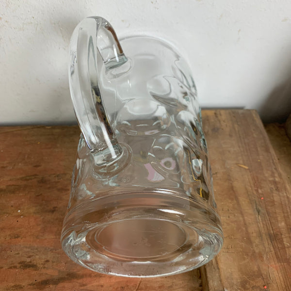 Vintage Maß Bierkrug Hirsch Bräu