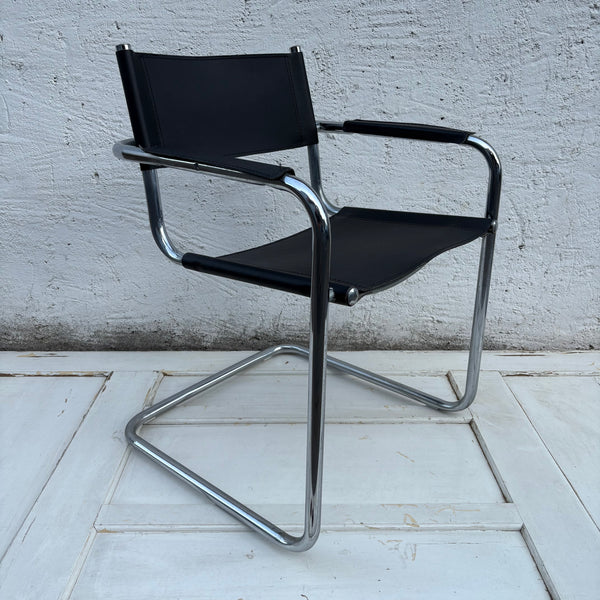 Vintage Bauhaus Freischwinger S33 Stuhl von Mart Stam