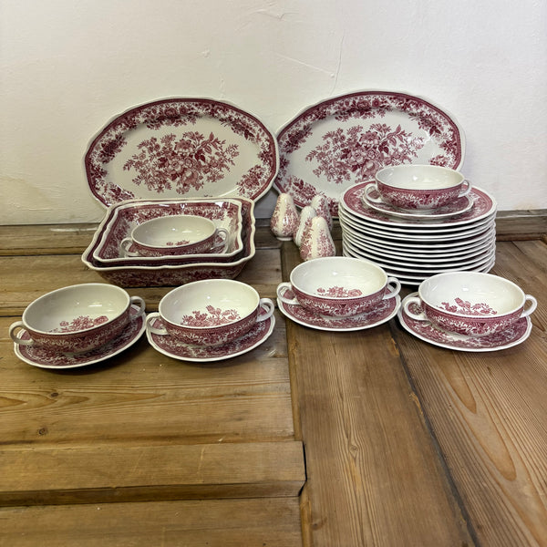 Service Fasan rot von Villeroy und Boch