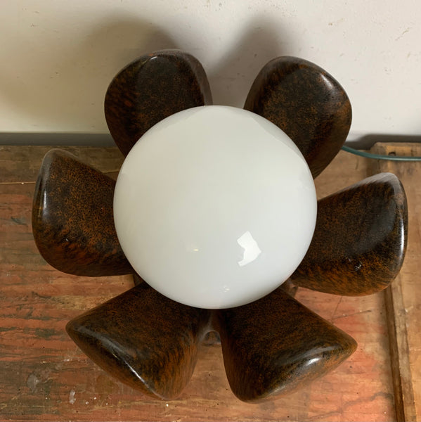 Vintage Fat Lava Keramik Lampe