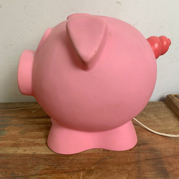 Vintage stylische Rosa Schweinchen Lampe