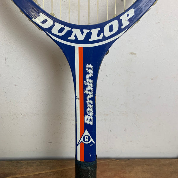 Vintage Holz Tennisschläger Dunlop Bambino