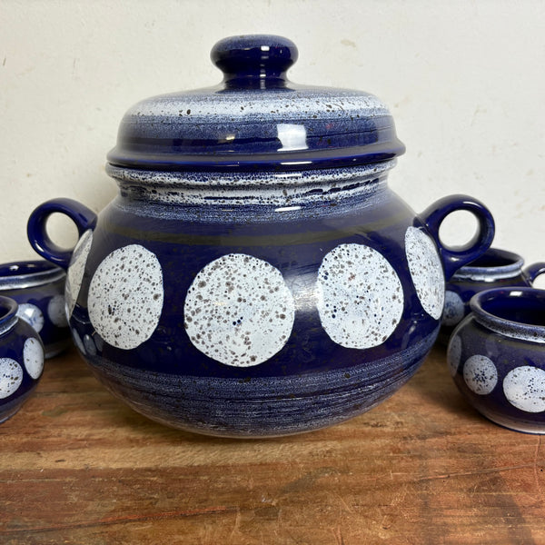 Vintage Keramik Bowle Service