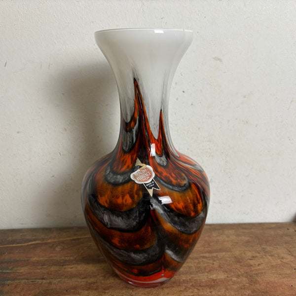Opaline Florence Vase von Vetreria Barieri