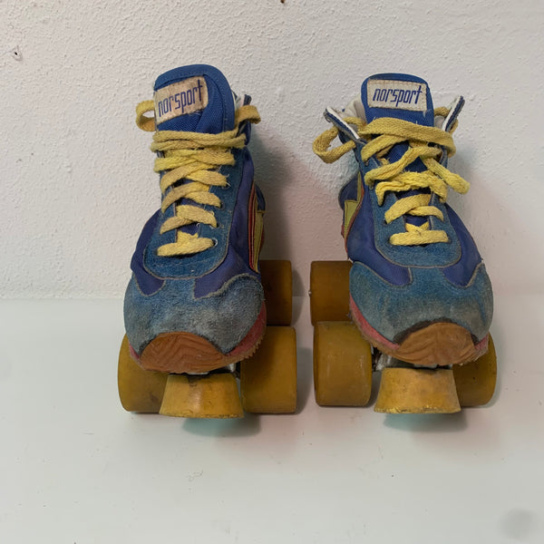 Vintage Disco Roller Rollschuhe von Norsport