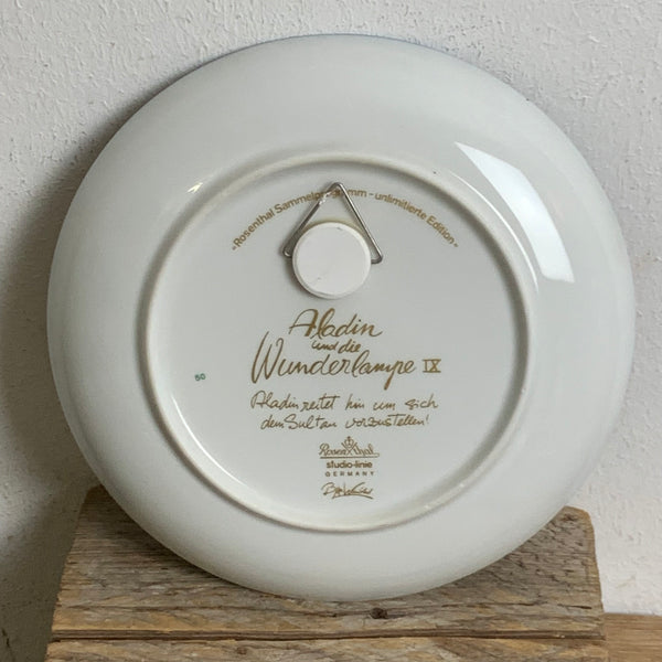 Sammelteller Aladin IX von Björn Wiinblad für Rosenthal