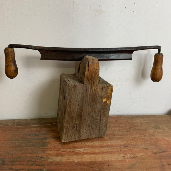 Antikes Ziehmesser Zugmesser Schälmesser Ziehklinge