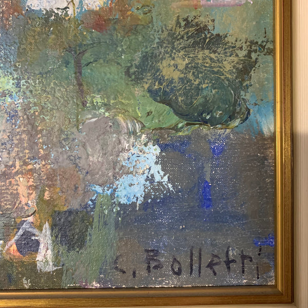 Ölgemälde Porto Venere von C. Boletti
