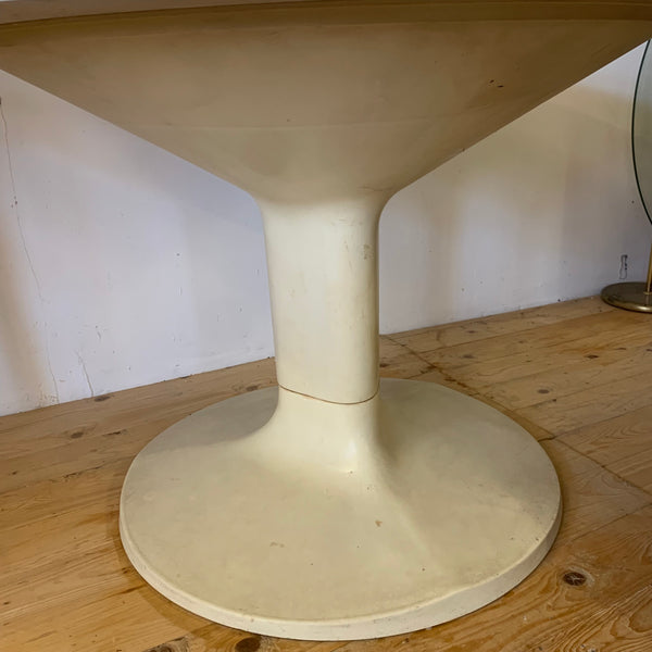 Vintage Space Age ausziehbarer Ess Tisch von Yrjö Kukkapuro für Haimi Finland