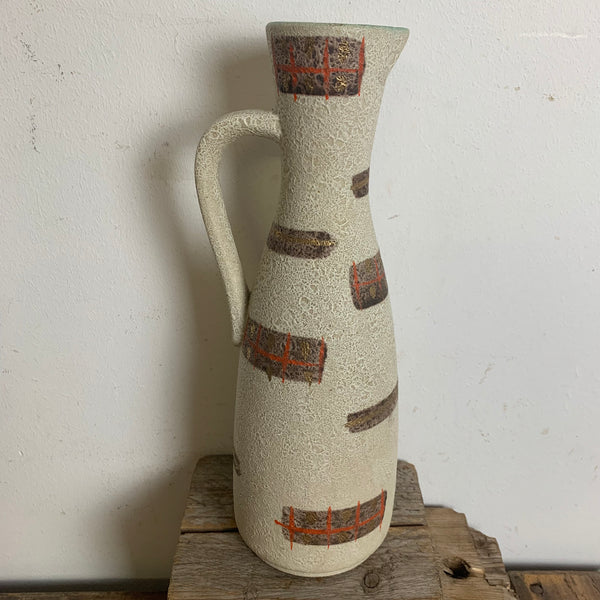 Vintage Mid Century Keramik Vase von Jasba 220-28