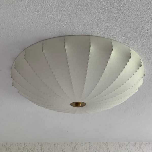 Vintage Cocoon Deckenlampe von Friedel Wauer für Goldkant Leuchten