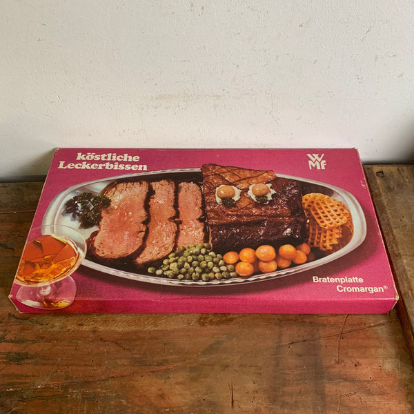 Vintage Bratenplatte von WMF Cromargan