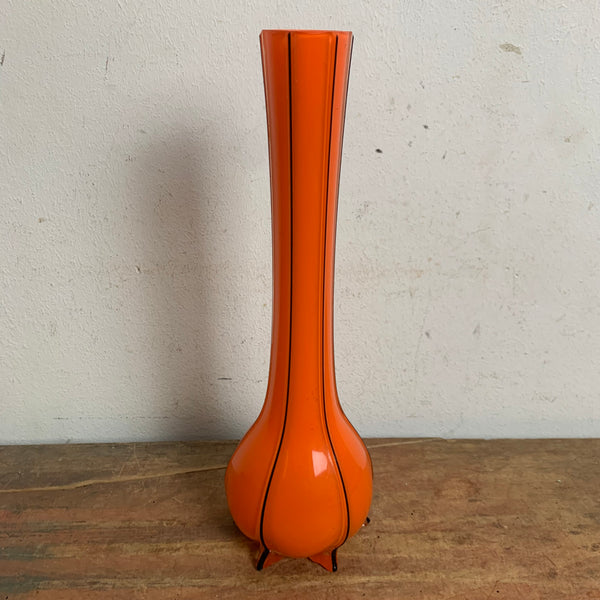 Art Deco Glas Vase Tango Michael Powolny für Loetz