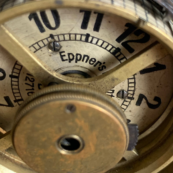 Antike Wächteruhr von A. Eppner & Co. Breslau