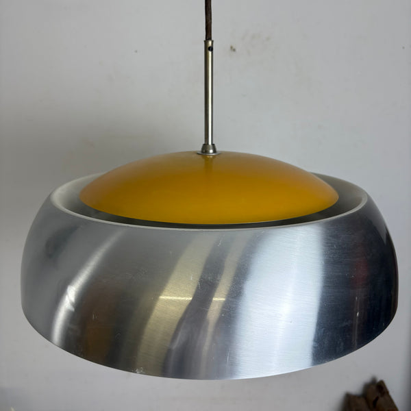 Vintage Design Space Age Aluminium Deckenlampe