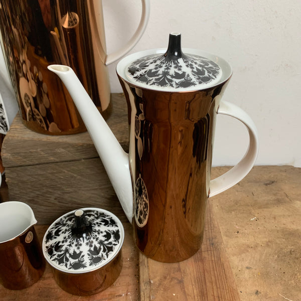 Kaffeeservice und Mokkaservice Hilton von Björn Wiinblad für Rosenthal